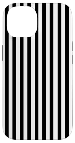 White and Black Stripes Geometric Vertical Lines Pattern Hülle für iPhone 14 White and Black Stripes Geometric Vertical Lines Pattern Hülle für iPhone 14 von Annalisse Striped Creations