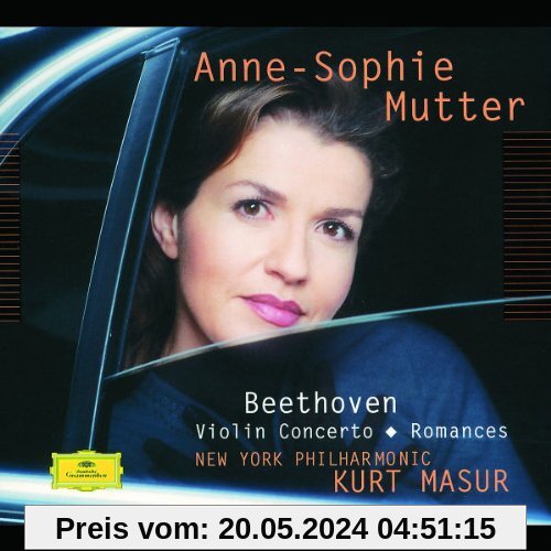 Beethoven: Violinkonzert / Romanzen 1 & 2 von Anne-Sophie Mutter