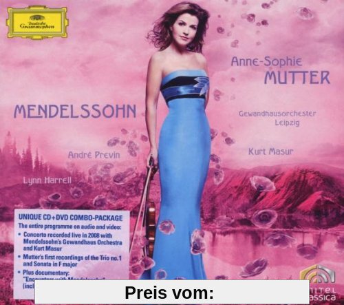 Mendelssohn (Digi-Pack) von Anne-Sophie Mutter