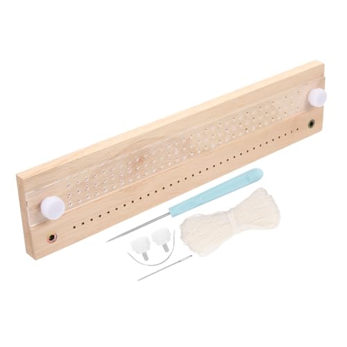 Anneome 1 Satz book binding kit Buchbindungskit Buchbindeset für Anfänger Buchbindematerialien Buchbindung Starter-Kit DIY-Bindeset werkzeug praktisches Bindeset Buchbinderei Metall Beige von Anneome