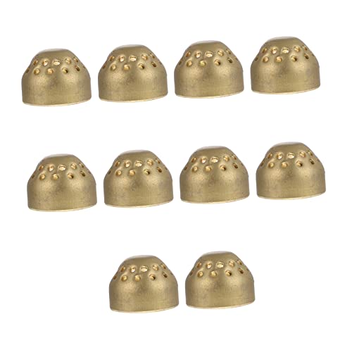 Anneome 10 Stück Gasherd Zubehör Feuerabdeckungen Gasbrenner Feuerkerne Eingebettete Mitte Gasherd Abdeckung Kupfer Feuerkerne Gasbrenner Zubehör Anneome 10 Stück Gasherd Zubehör Feuerabdeckungen Gasbrenner Feuerkerne Eingebettete Mitte Gasherd Abdeckung Kupfer Feuerkerne Gasbrenner Zubehör von Anneome