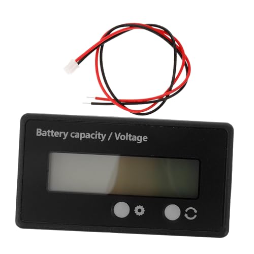 Anneome 12V Multifunktionale Batteriestandsanzeige Hochpräziser Batterieüberwachungsmesser Aus Robustem Für Automobile Und Wohnmobile Mit Grünem Lichtdisplay von Anneome
