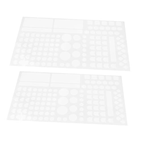 Anneome 2 Blätter Blackout -Papierblinden mit Kleber Router -LightBlocker Aufkleber zum Dimmen von Licht Home Appliance Light Blocker Aufkleber leichter Aufkleber das Haustier Transparent von Anneome