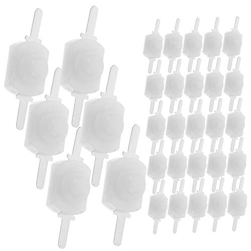 Anneome 50 Mikroschalter Einrastender Druckknopf Mini-taschenlampe Knöpfe Jackbox- Sperren Lichtschalterschloss Druckschalter Für Steckdose An Aus Abs Weiß Anneome 50 Mikroschalter Einrastender Druckknopf Mini-taschenlampe Knöpfe Jackbox- Sperren Lichtschalterschloss Druckschalter Für Steckdose An Aus Abs Weiß von Anneome