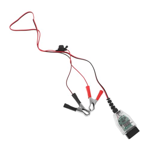 Anneome Batteriediagnosegerät digital Leistung Multifunktional jr Lithium Meter C auto batterie tester autobatterietester Fahrzeugbatterie-Analysegerät Tragbarer Batterieanalysator Plastik von Anneome