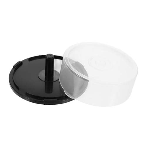 Anneome Cd/dvd-kuchenbox, Leerer Cd- Oder Dvd-aufbewahrungseimer, 25 Cd- Oder Dvd-aufbewahrungsbehälterhalter in Transparentem Deckel Mit Schwarzer Spindel Anneome Cd/dvd-kuchenbox, Leerer Cd- Oder Dvd-aufbewahrungseimer, 25 Cd- Oder Dvd-aufbewahrungsbehälterhalter in Transparentem Deckel Mit Schwarzer Spindel von Anneome