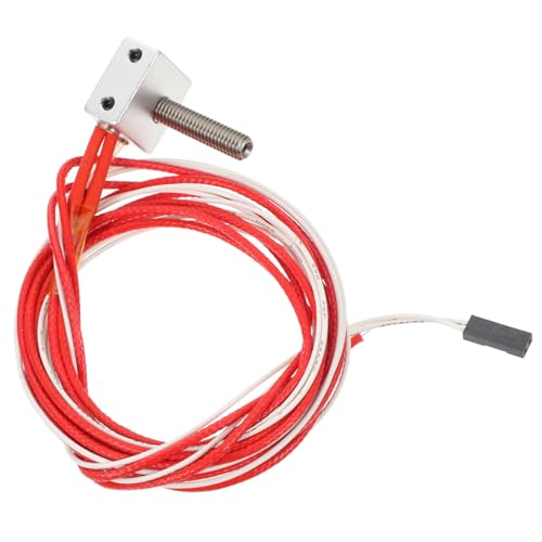 Anneome Extruderteil Extruder Hot-End heißes Ende Heizblock Filament -Extruder Extruderdüse Düse aus gehärtetem Stahl Druckerdüsenbaugruppe Drucker-Extruder 3D-Druckerdüse von Anneome