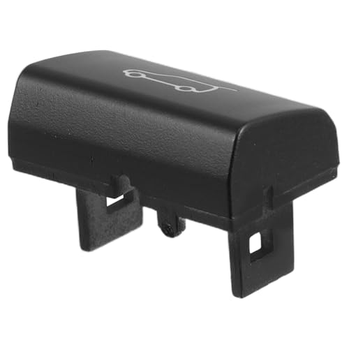 Anneome Heckklappensteuerungstaste Heckklappe Release -taste Stammschalter Kfz -teile Heckklappenentriegelungsschalter Kofferraumschalter Auto Schalter Taste Abdeckung Black Abs von Anneome