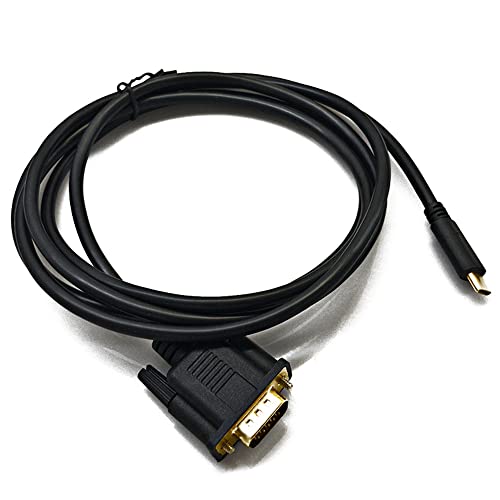 Anneth USB C auf VGA Kabel 5,9 Fuß/1,8 M, USB Typ C auf VGA Kabel, Geeignet für USB 3.1 GeräTe - Geeignet für Usw. von Anneth