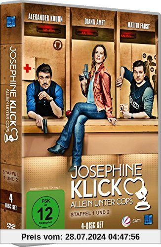 Josephine Klick - Allein unter Cops Staffel 1 + 2 (exklusiv bei Amazon.de) [4 DVDs] von Annette Ernst