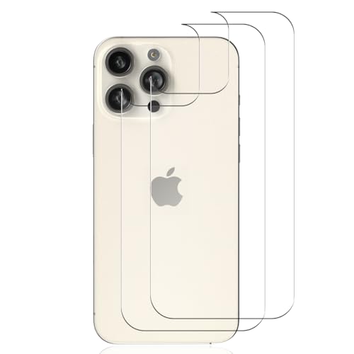 AnnhanT Rückseite Schutzfolie für iPhone 16 Pro Max für Panzerglas 2 Stück, 9H Härte Anti-Kratzen Schutzglas, Zurück Glasfolie Hinten Folie für iPhone 16 Pro Max AnnhanT Rückseite Schutzfolie für iPhone 16 Pro Max für Panzerglas 2 Stück, 9H Härte Anti-Kratzen Schutzglas, Zurück Glasfolie Hinten Folie für iPhone 16 Pro Max von AnnhanT