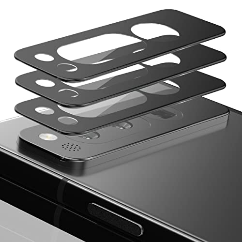 AnnhanT Schutzfolie für Google Pixel Fold Kameraschutz [3 Pack], Kamera Panzer Schutz Glas [9H Härte/Kratzfester] -Objektiv Panzerfolie für Google Pixel Fold - Schwarz von AnnhanT