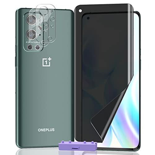 AnnhanT Schutzfolie für OnePlus 9 Pro Sichtschut Weich TPU Folie 1 Stück + für OnePlus 9 Pro Panzer Schutz Glas Kameraschutz 2 Stück - Anti-Spy Displayschutz Einfache Montage für OnePlus 9 Pro AnnhanT Schutzfolie für OnePlus 9 Pro Sichtschut Weich TPU Folie 1 Stück + für OnePlus 9 Pro Panzer Schutz Glas Kameraschutz 2 Stück - Anti-Spy Displayschutz Einfache Montage für OnePlus 9 Pro von AnnhanT