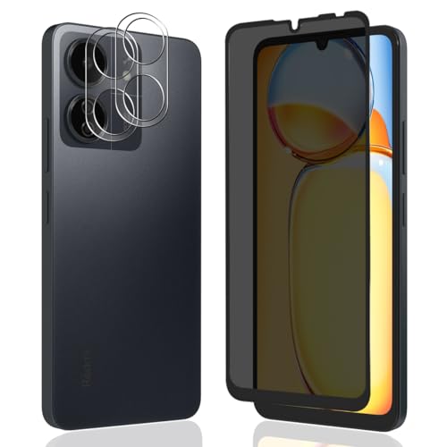AnnhanT Schutzfolie für Poco C65/Redmi 13C 4G Panzer Schutz Glas Sichtschut 1 Stück und Poco C65/Redmi 13C 4G Kameraschutz Schutzfolie 2 Stück. 9H Panzerfolie/Privatsphäre für Poco C65/Redmi 13C 4G AnnhanT Schutzfolie für Poco C65/Redmi 13C 4G Panzer Schutz Glas Sichtschut 1 Stück und Poco C65/Redmi 13C 4G Kameraschutz Schutzfolie 2 Stück. 9H Panzerfolie/Privatsphäre für Poco C65/Redmi 13C 4G von AnnhanT
