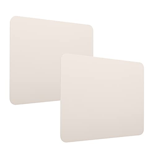 Annjom Mauspad, 2-seitiges Mauspad Einfach und dünn für das Büro zu Hause(Beige+Silver) von Annjom