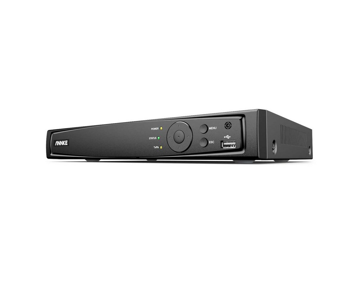 Annke Annke N48PAW 12 MP 8 Kanal H.265+ PoE Netzwerk-Videorecorder (Erkennung von Menschen und Fahrzeugen) von Annke