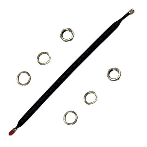 Fenster Koaxialkabel 30CM - Hochleistungs-Flachkabel für 4G LTE und Helium Miner Antennen, SMA Stecker auf SMA Buchse, LoRa-kompatibel, 2er-Pack Fenster Koaxialkabel 30CM - Hochleistungs-Flachkabel für 4G LTE und Helium Miner Antennen, SMA Stecker auf SMA Buchse, LoRa-kompatibel, 2er-Pack von Annlpoy
