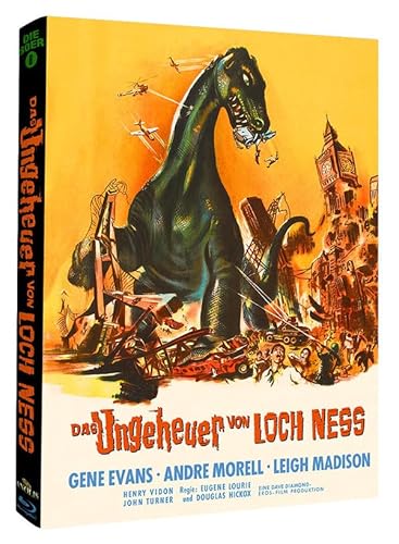 Das Ungeheuer von Loch Ness - Mediabook - Cover B - PHANTASTISCHE FILMKLASSIKER FOLGE NR. 26 [Blu-ray] von Anolis Entertainment