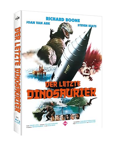 Der letzte Dinosaurier - Mediabook ( The Last Dinosaur / Kyokutei tankensen Pora-Bora ) Cover B - Blu-ray - Limited 199er Edition von Anolis Entertainment