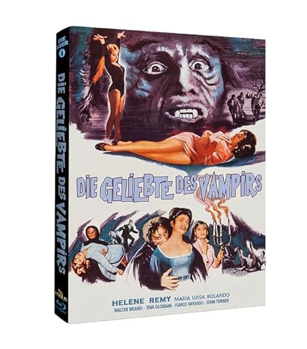 Die Geliebte des Vampirs - Mediabook - Limitiert auf 750 Stück - Cover B - PHANTASTISCHE FILMKLASSIKER FOLGE NR. 21 [Blu-ray] von Anolis Entertainment