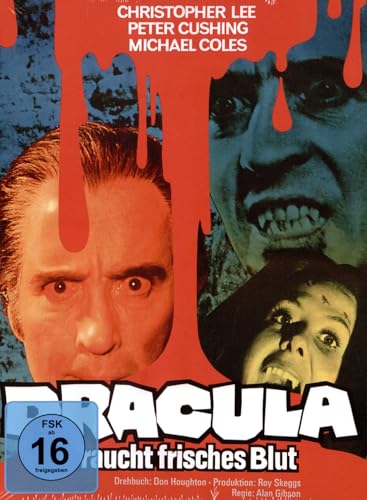 Dracula braucht frisches Blut - Mediabook - Cover A - Limited Edition - Hammer Film-Edition Nr. 42 [Blu-ray] von Anolis Entertainment