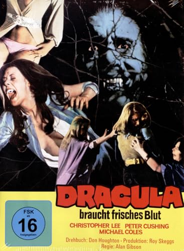 Dracula braucht frisches Blut - Mediabook - Cover D - Limited Edition - Hammer Film-Edition Nr. 42 [Blu-ray] von Anolis Entertainment