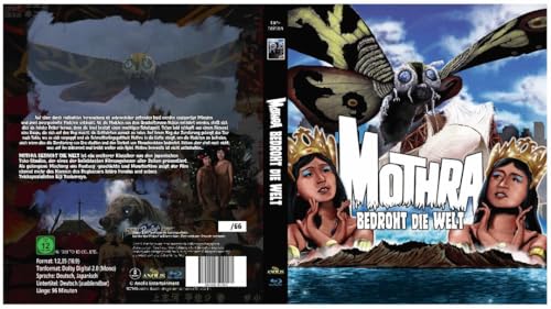 Mothra bedroht die Welt ( Mosura / Daikaijû Masura ) Limited 66er Anolis Godzilla Fan Edition Blu-Ray von Anolis Entertainment