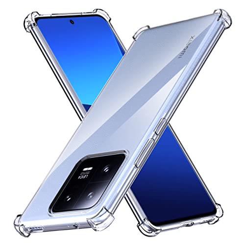 Anoowkoa Handyhülle für Xiaomi 13 Hülle CASE Cover[Transparent Silikon Handy Hüllen] [Stoßfest Kratzfest ] Dünne Durchsichtige TPU Schutzhülle von Anoowkoa