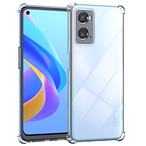 Anoowkoa Handyhülle Oppo A78 4G Hülle CASE Cover[Transparent Silikon Handy Hüllen] [Stoßfest Kratzfest ] Dünne Durchsichtige TPU Schutzhülle von Anoowkoa