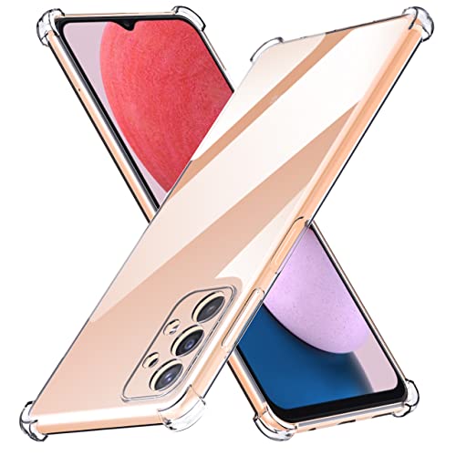 Anoowkoa Handyhülle Samsung Galaxy A13 Hülle CASE Cover[Transparent Silikon Handy Hüllen] [Stoßfest Kratzfest ] Dünne Durchsichtige TPU Schutzhülle von Anoowkoa