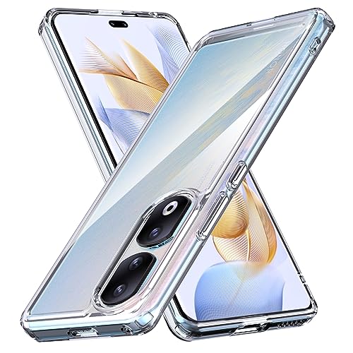 Anoowkoa Handyhülle für Honor 90 Pro Hülle CASE Cover[Stoßfeste TPU und PC Hybrid Durchsichtige Handyhülle ] Dünne Durchsichtige TPU Schutzhülle von Anoowkoa