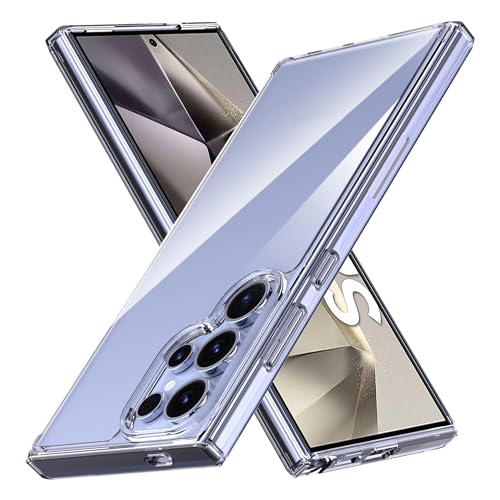 Anoowkoa Handyhülle für Samsung Galaxy S24 Ultra 5G Hülle CASE Cover[Stoßfeste TPU und PC Hybrid Durchsichtige Handyhülle ] Dünne Durchsichtige TPU Schutzhülle von Anoowkoa