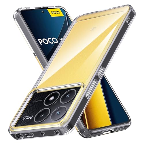 Anoowkoa Handyhülle für Xiaomi Poco X6 Pro 5G Hülle CASE Cover[Stoßfeste TPU und PC Hybrid Durchsichtige Handyhülle ] Dünne Durchsichtige TPU Schutzhülle von Anoowkoa