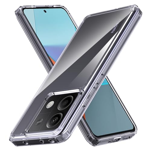 Anoowkoa Handyhülle für Xiaomi Redmi Note 13 Pro 5G Hülle CASE Cover[Stoßfeste TPU und PC Hybrid Durchsichtige Handyhülle ] Dünne Durchsichtige TPU Schutzhülle von Anoowkoa