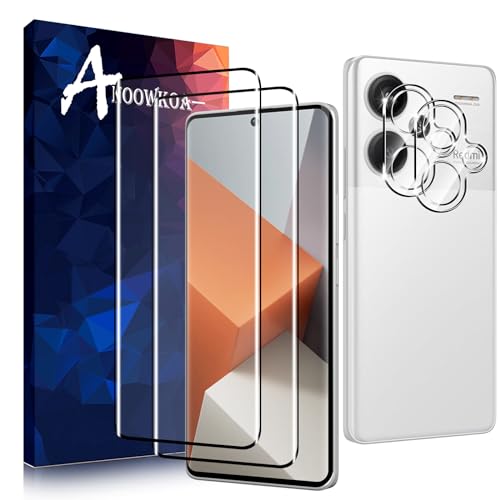 Anoowkoa Panzerglas für Redmi Note 13 Pro Plus 5G/Note 13 Pro+ 5G 2 Stück Displayfolie Handyfolie 9H Härte HD Klar Displayschutzfolie für Redmi Note 13 Pro+ und 2 Stück Kamera Schutzfolie Anti-Kratzer Anoowkoa Panzerglas für Redmi Note 13 Pro Plus 5G/Note 13 Pro+ 5G 2 Stück Displayfolie Handyfolie 9H Härte HD Klar Displayschutzfolie für Redmi Note 13 Pro+ und 2 Stück Kamera Schutzfolie Anti-Kratzer von Anoowkoa