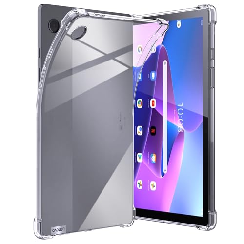 Anoowkoa hülle Lenovo Tab M10 (3Gen) Hülle CASE Cover[Transparent Silikon Hüllen] [Stoßfest Kratzfest ] Dünne Durchsichtige TPU Schutzhülle von Anoowkoa