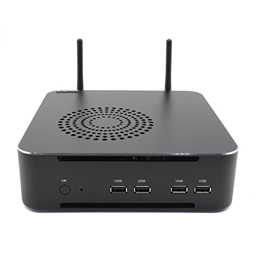 Anphurk Micro Desktop PC Core i5-11400 6 Cores 12 Threads, 32GB RAM 256GB NVME SSD 1TB HDD, Mini PC Windows 11 Pro, 8*USB, 1*RS232 COM, WIFI6, BT 5.2, HD, Small PC Support Linux, TPM2.0 von Anphurk