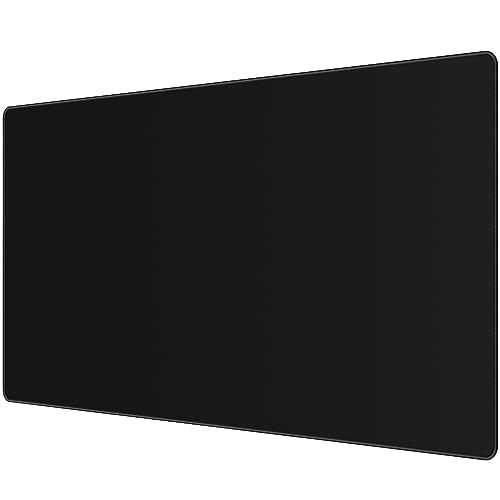 Anpollo XXL Gaming Mauspad 900x400x3mm XXL Mousepad Tischunterlage Large Size Multifunktionales Anti Rutsch schreibtischunterlage verbessert Präzision und Geschwindigkeit- schwarz von Anpollo