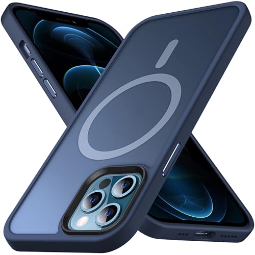 Anqrp Kada Seriesr kompatibel mit iPhone 12 Pro Max Hülle, Entworfen für iPhone 12 Pro Max Handyhülle mit MagSafe, Dunkelblau Anqrp Kada Seriesr kompatibel mit iPhone 12 Pro Max Hülle, Entworfen für iPhone 12 Pro Max Handyhülle mit MagSafe, Dunkelblau von Anqrp