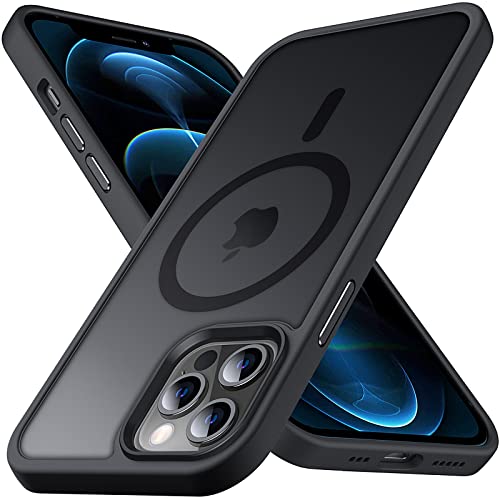 Anqrp Kada Seriesr kompatibel mit iPhone 12 Pro Max Hülle, Entworfen für iPhone 12 Pro Max Handyhülle mit MagSafe, Schwarz Anqrp Kada Seriesr kompatibel mit iPhone 12 Pro Max Hülle, Entworfen für iPhone 12 Pro Max Handyhülle mit MagSafe, Schwarz von Anqrp