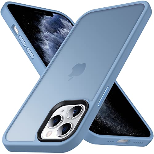 Anqrp Zero Seriesr Kompatibel mit iPhone 11 Pro Max Hülle, Minimalistische Transluzente Matte Schutzhülle, Military Grade Eckige Handyhülle für iPhone 11 Pro Max mit Flüssigsilikon 6.5 Zoll, Blau Anqrp Zero Seriesr Kompatibel mit iPhone 11 Pro Max Hülle, Minimalistische Transluzente Matte Schutzhülle, Military Grade Eckige Handyhülle für iPhone 11 Pro Max mit Flüssigsilikon 6.5 Zoll, Blau von Anqrp