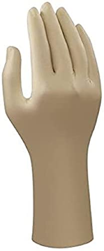 Ansell AccuTech 91-225 Latex-Handschuhe, Chemikalien- und Flüssigkeitsschutz, Größe 7 (10 Paar) von Ansell