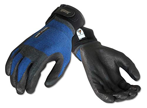 Ansell ActivArmr 97-002 Mehrzweckhandschuhe, Mechanikschutz, Blau, Größe 9 (1 Paar pro Beutel) von Ansell