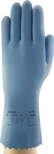 Ansell Chemiehandschuh AlphaTec® 62-201 Gr.10 blau EN 388,EN 374,EN 407 PSA III von Ansell