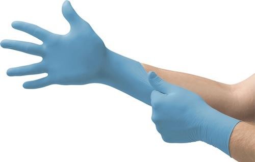 Ansell Einweghandschuh Microflex® 92-134 Versatility Gr.L blau EN 374,EN 455 von Ansell