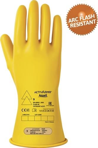 Ansell Elektrikerschutzhandschuh ActivArmr® RIG0011Y Gr.10 gelb RIG0011Y100 von Ansell