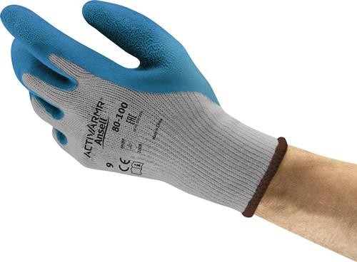 Ansell Handschuhe ActivArmr® 80-100 Gr.10 blau/grau EN 388 PSA II 80100100 von Ansell