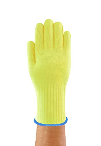 Ansell Mercury 43-113 Spezialzweck-Handschuhe, Mechanikschutz, Gelb, Größe 10 (6 Paar pro Beutel) von Ansell