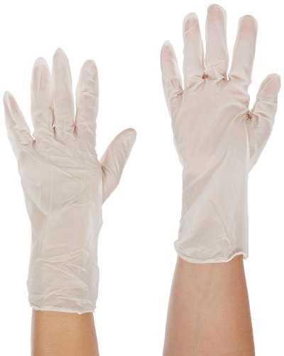 Ansell Nitrilite 93-311 Nitril-Handschuhe, Lebensmittelindustrie, Weiß, Größe 10 (100 Handschuhe) von Ansell
