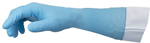 Ansell TouchNTuff 93-263 Nitril-Handschuhe, Chemikalien- und Flüssigkeitsschutz, Blau, Größe XL (50 Handschuhe) von Touch N Tuff
